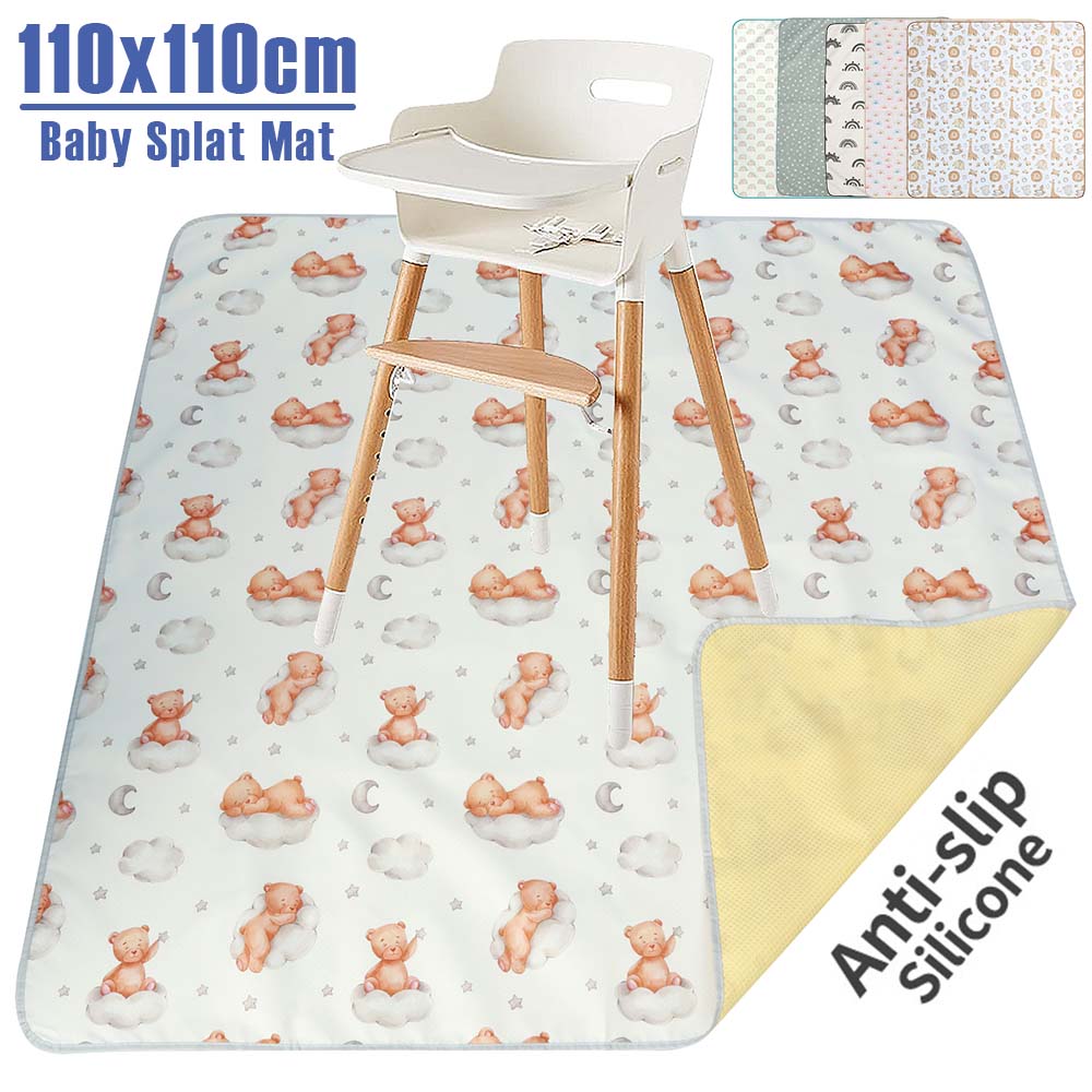 Highchair Splash Mat - Tapis antidérapant pour bébé, pour chaise