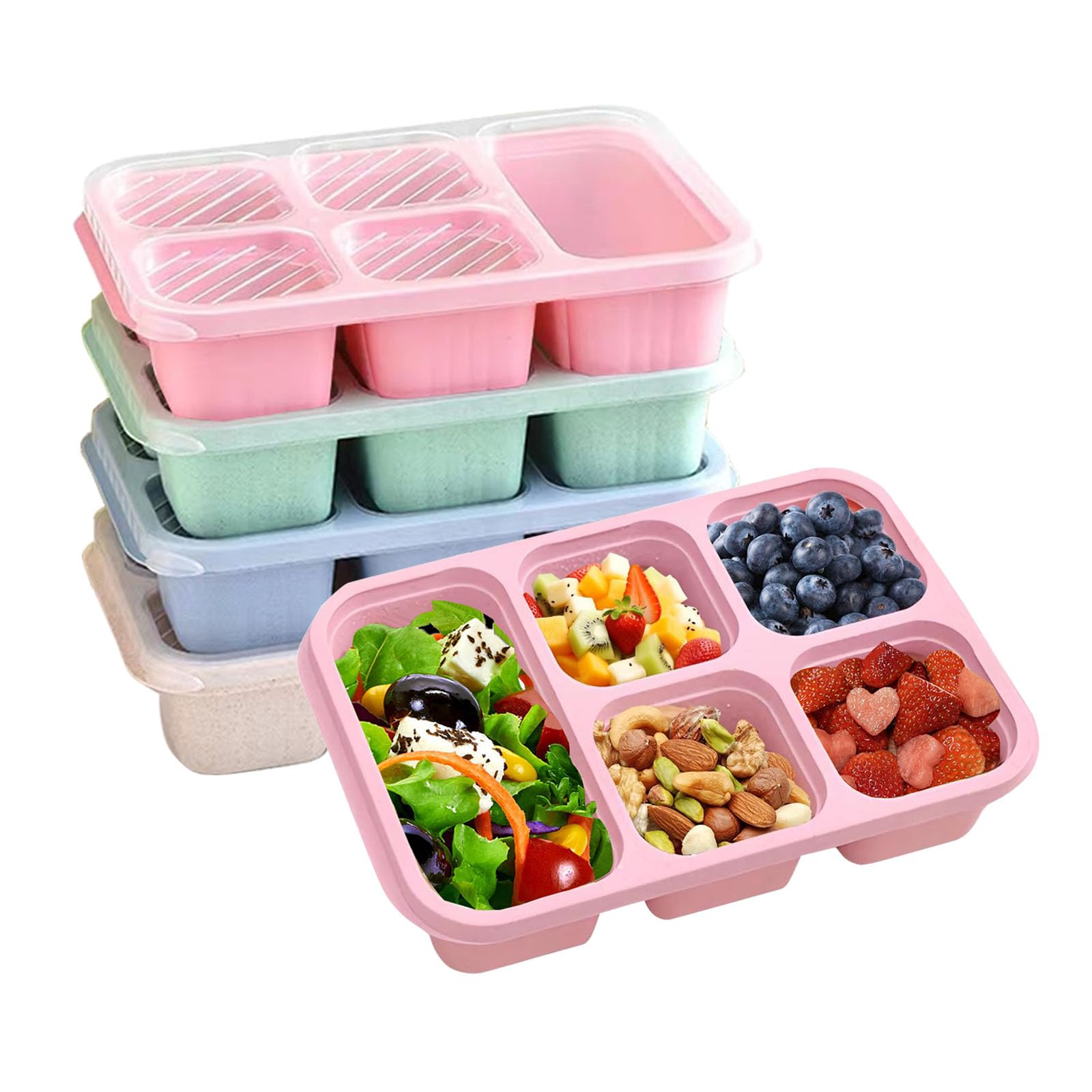 Snack Container Travel - 1 boîte à lunch bento, adaptée