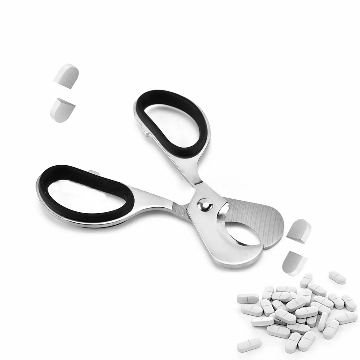 Baby Food Scissors - Broyeur de pilules avec coupe-pilule, broyeur