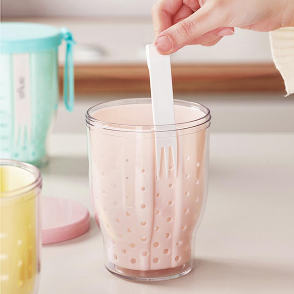 Snack Container Travel - Conteneur à fruits portable, conteneur à