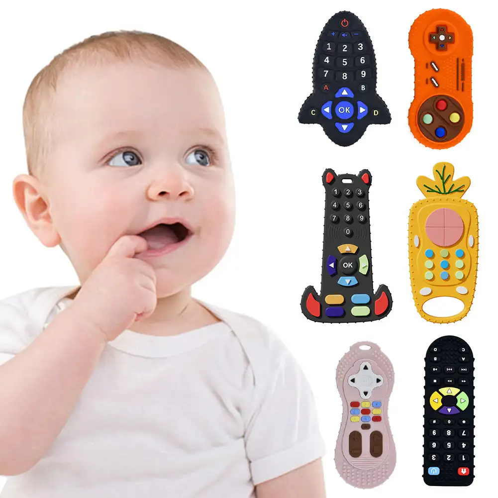 Baby Food Teether - Anneau de dentition en Silicone pour