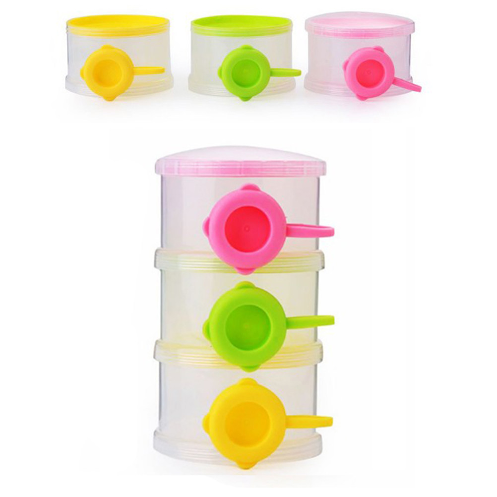 Snack Container Travel - Distributeur de lait en poudre portable