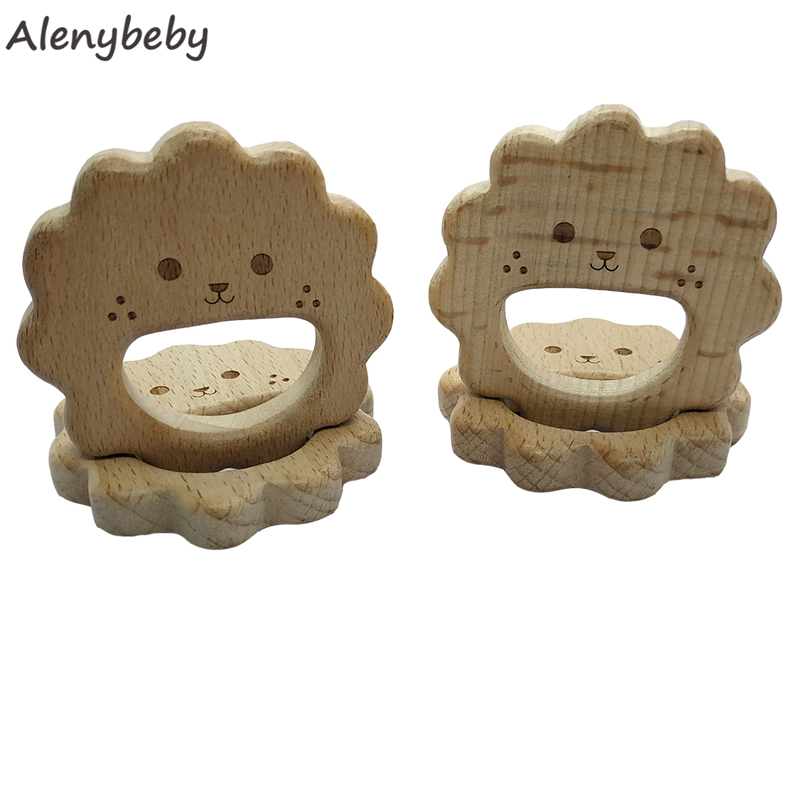 Baby Food Organic - Anneau de dentition en bois naturel
