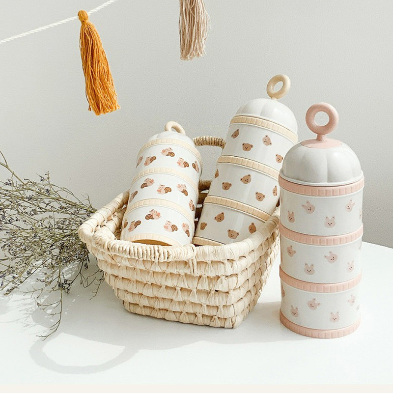 Puree Baby Food - Boîte de lait en poudre ours