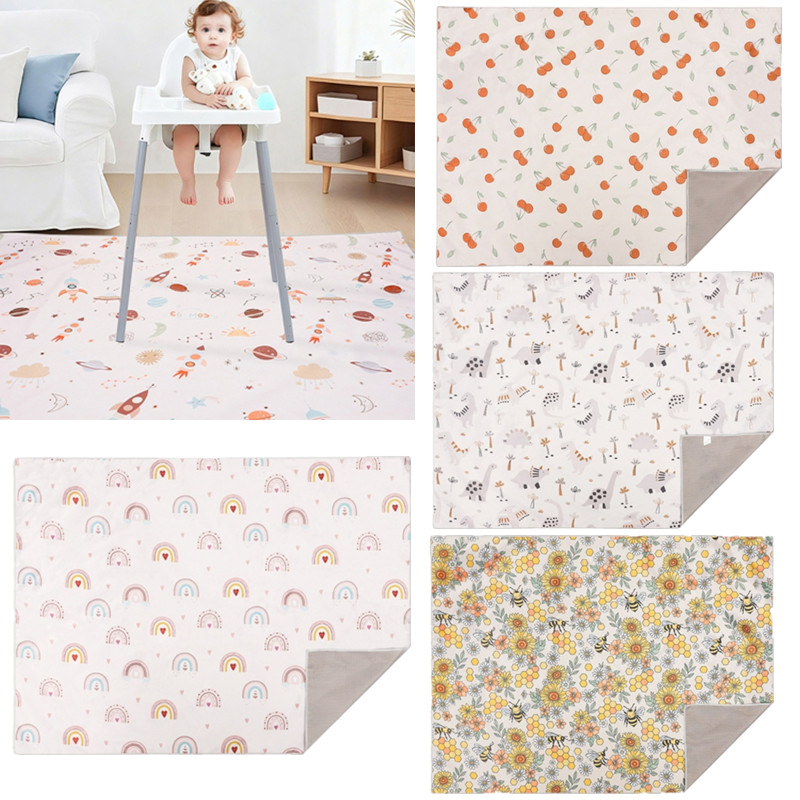 Highchair Splash Mat - Tapis de protection de sol antidérapant