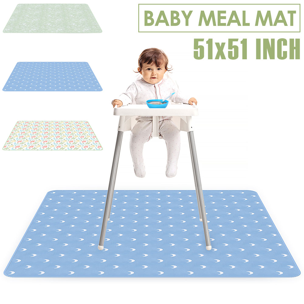 Highchair Splash Mat - Tapis de jeu pour bébé 51