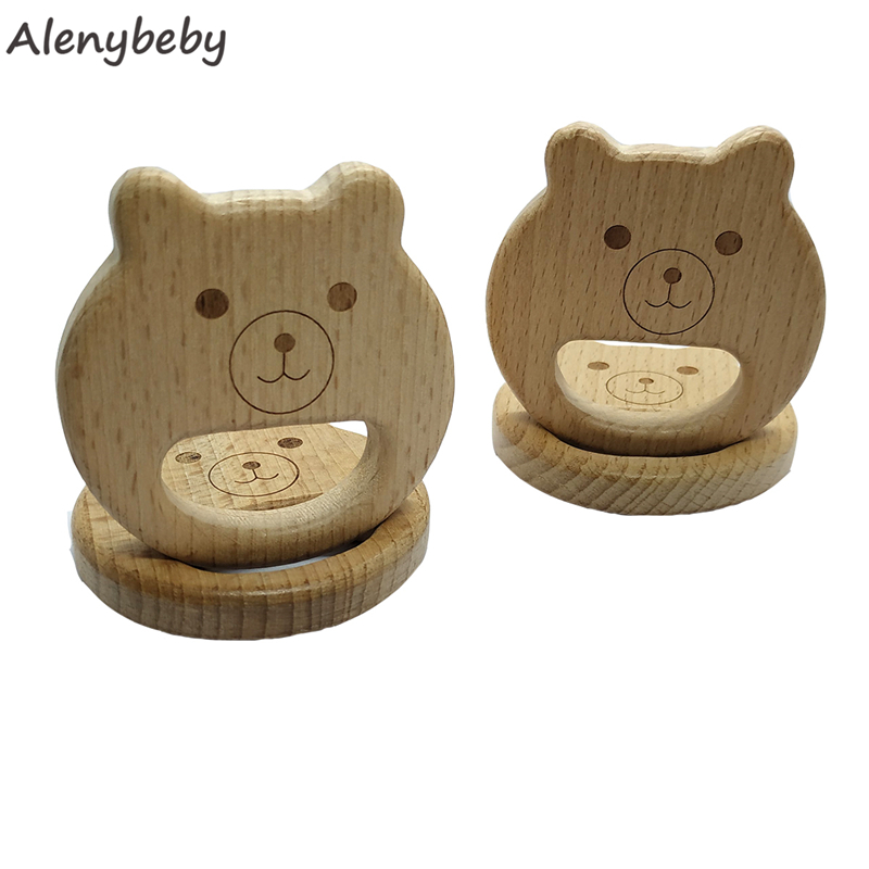 Baby Food Organic - Anneau de dentition en bois naturel