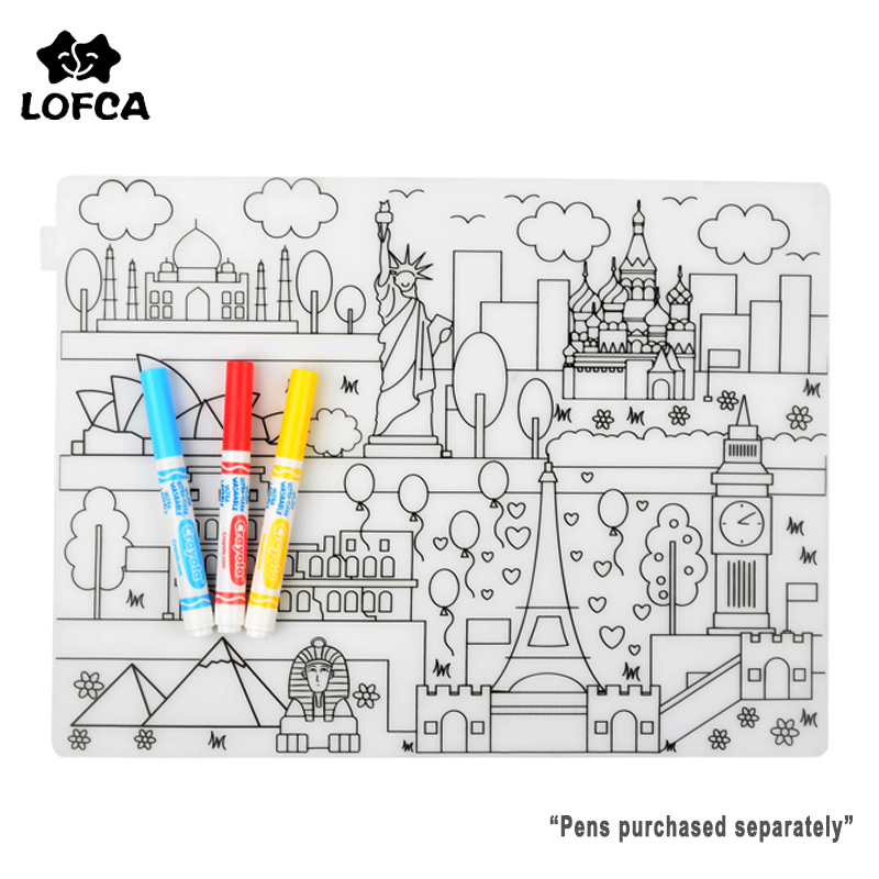 Baby Food Kit - Napperon en Silicone pour bébé, 1