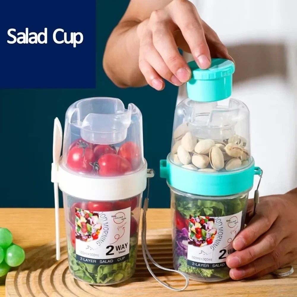 Tasse à salade Portable, tasse - Snack Container Travel avis et prix