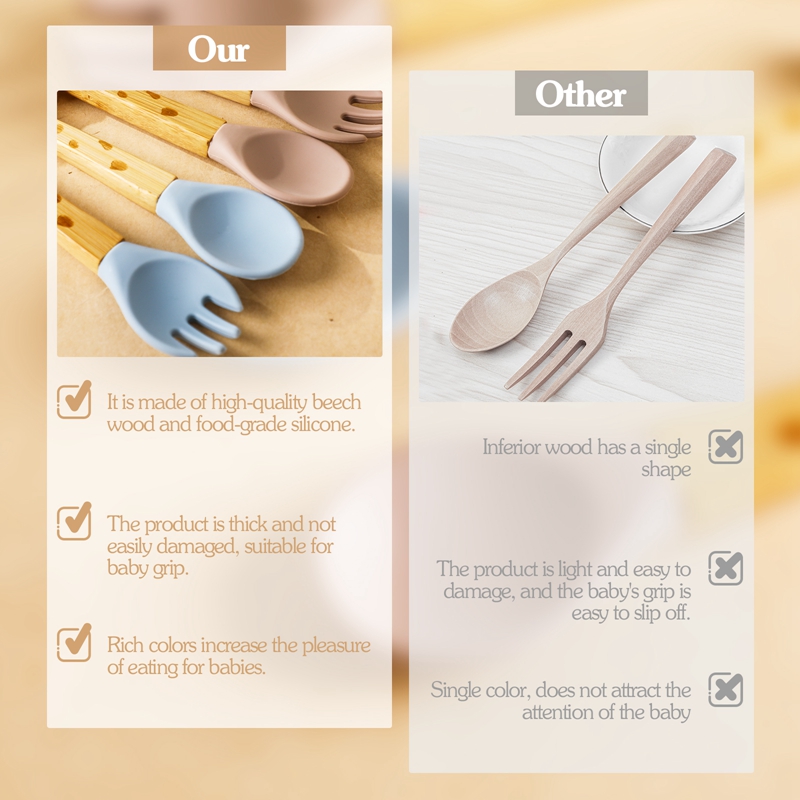 Fourchette en bambou pour bébé - Baby Food Organic avis et prix