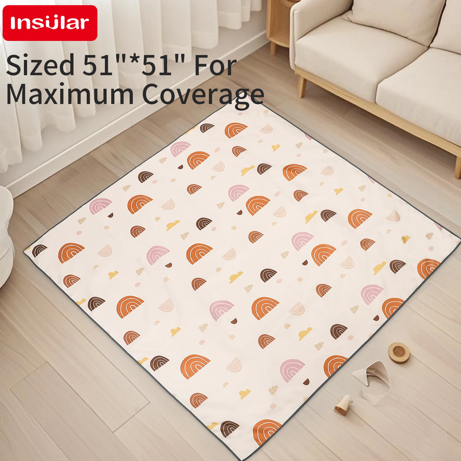 Coussin anti-éclaboussures pou - Highchair Splash Mat avis et prix