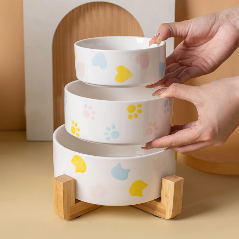 Bol en céramique pour chien av - Baby Food Cat avis et prix
