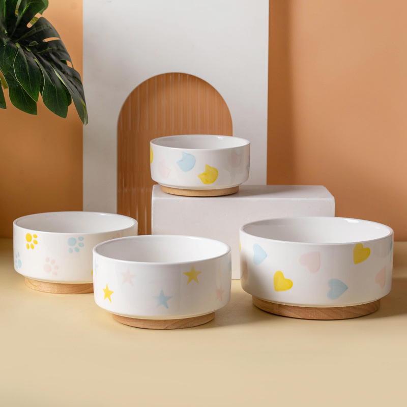 Bol en céramique pour chien av - Baby Food Cat avis et prix