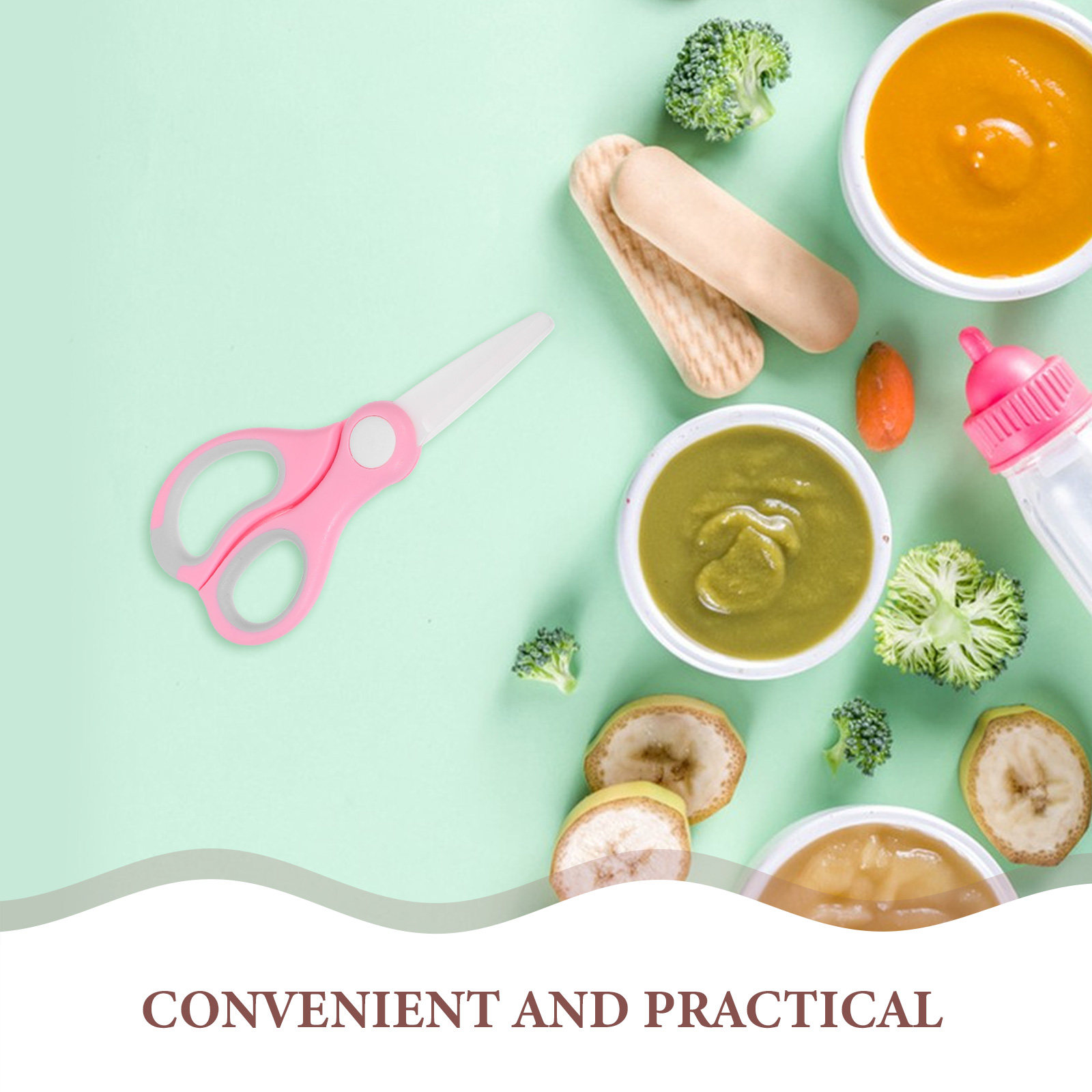 Ciseaux à nourriture pour bébé - Baby Food Scissors avis et prix