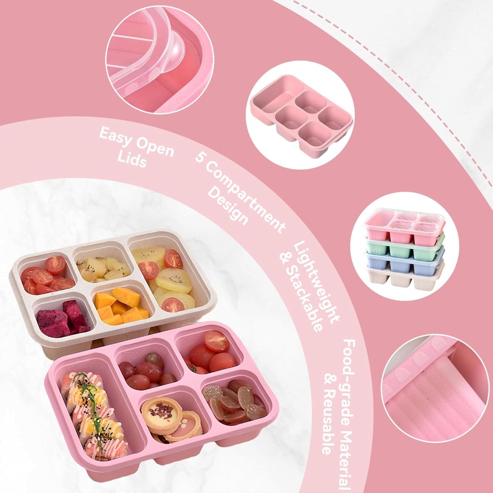 Boîte à déjeuner Bento avec bo - Snack Container Travel avis et prix