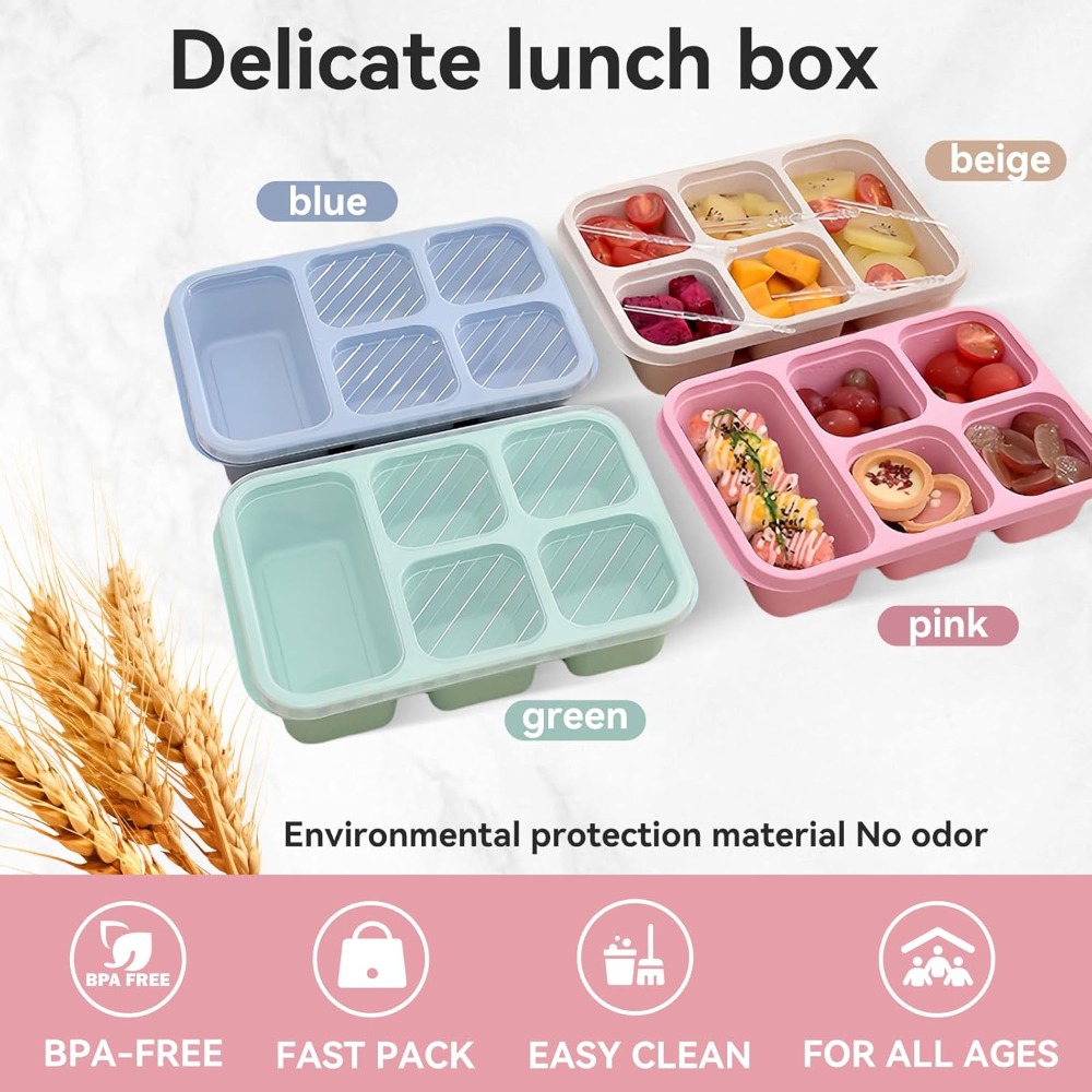 Boîte à déjeuner Bento avec bo - Snack Container Travel avis et prix