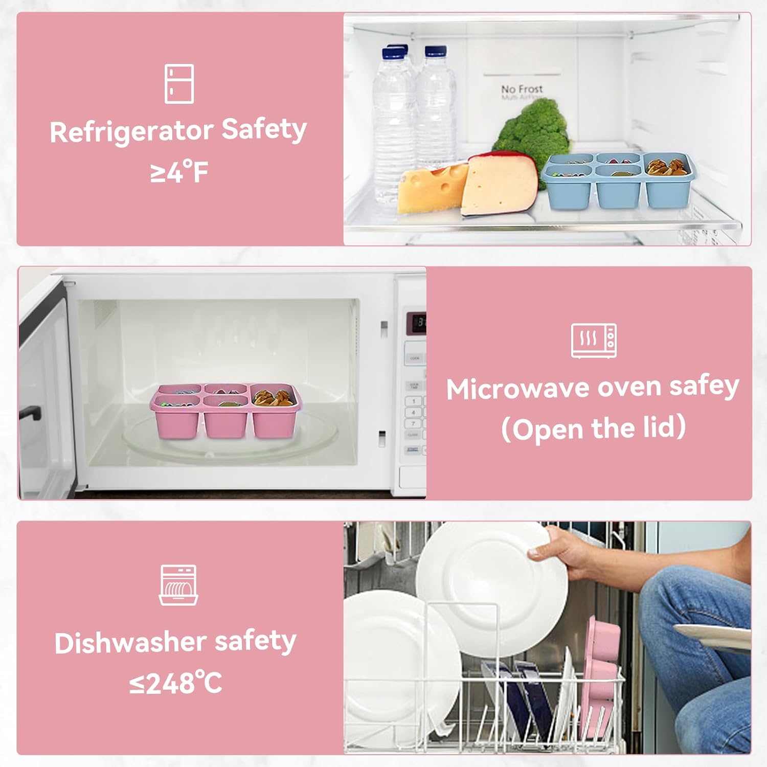 Boîte à déjeuner Bento avec bo - Snack Container Travel avis et prix